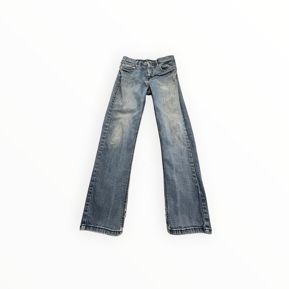 Urban Star Jeans Mens 32x30 Blue Premium Apparel Straight Leg Stretch Faded
